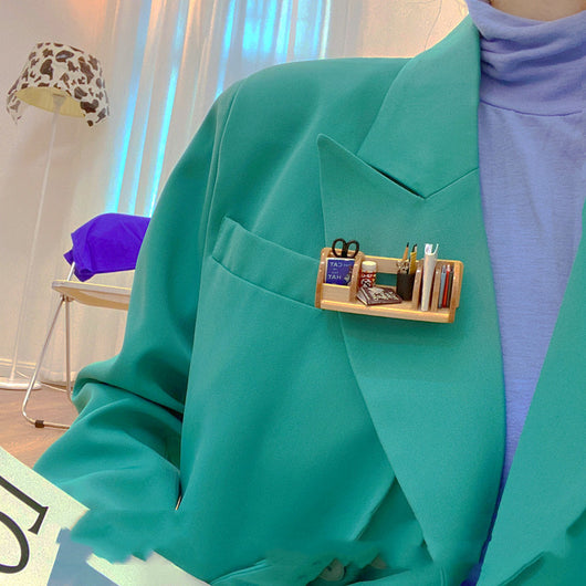 Broche Literario Creativo - Accesorio Artístico Único