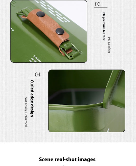 Caja de Herramientas para Camping Outdoor con Compartimentos y Stickers - Image 37