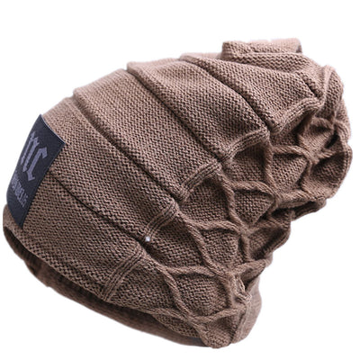 Gorro de Lana para Hombre con Forro Polar - Gorro Tejido Cálido para Otoño e Invierno - Image 5
