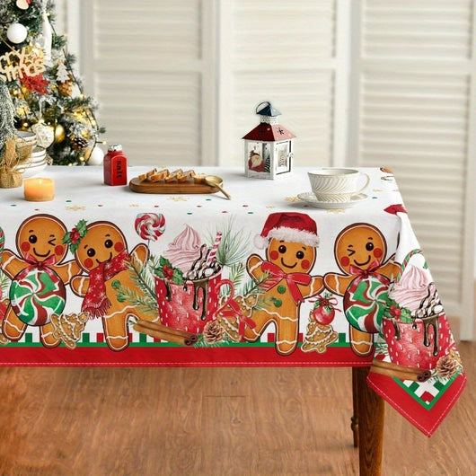 Mantel Navideño Impermeable para Mesas Decorativas - Image 7