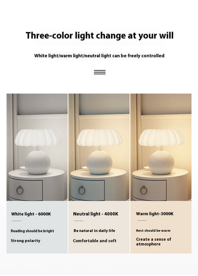 Lámpara Nocturna LED Seta para Dormitorio - Protección Visual Suave - Image 19