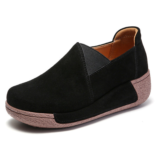 Zapatos Casuales para Mujer con Suela Gruesa y Plataforma Cómoda - Image 3