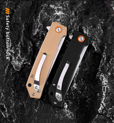 Cuchillo Plegable Portátil de Alta Dureza con Mango G10 - Image 13