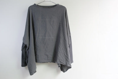 Blusa Pullover Manga Larga de Algodón Lavado a Mano - Diseño Artesanal - Image 6