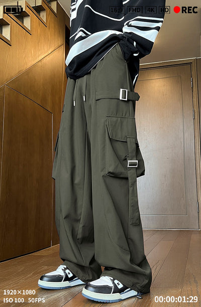 Pantalones Rectos Anchos para Hombre - Image 21