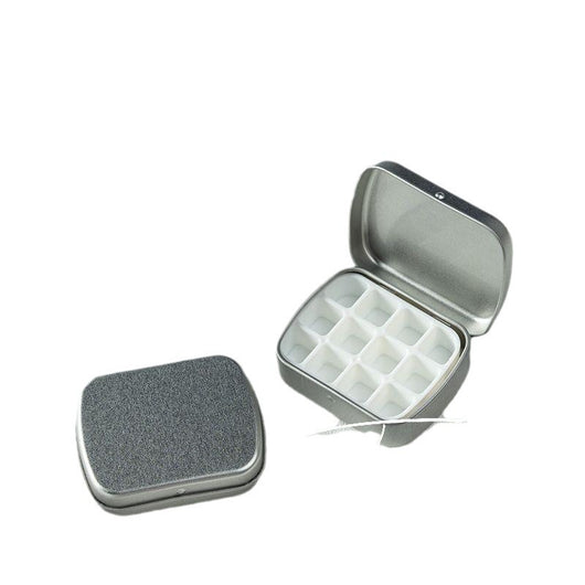 Paleta de Manicura Acuarela Portátil 24 Colores en Caja de Metal - Image 5