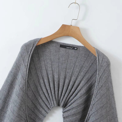 Conjunto de Dos Piezas Tejido para Mujer - Estilo Europeo - Image 12