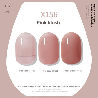Esmalte UV Nude Transparente Cherry Red White - Image 21