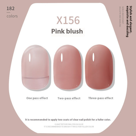 Esmalte UV Nude Transparente Cherry Red White - Image 21