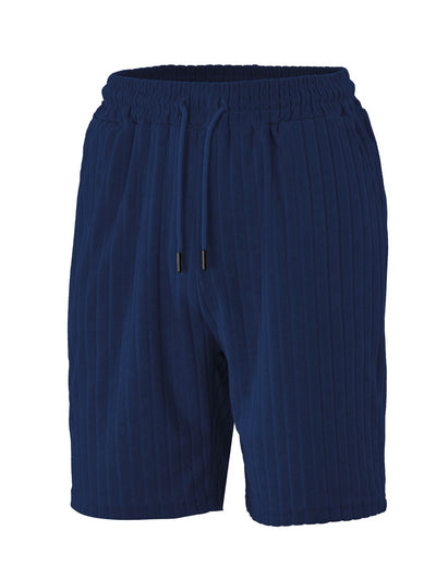 Pantalones Cortos Casuales para Hombre con Tela Jacquard Micro-elástica Transpirable - Image 17