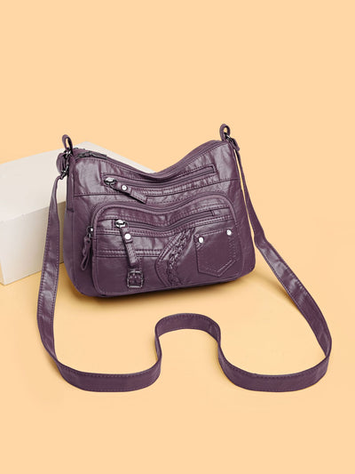 Bolso Bandolera de Gran Capacidad con Diseño Asimétrico Premium - Image 13
