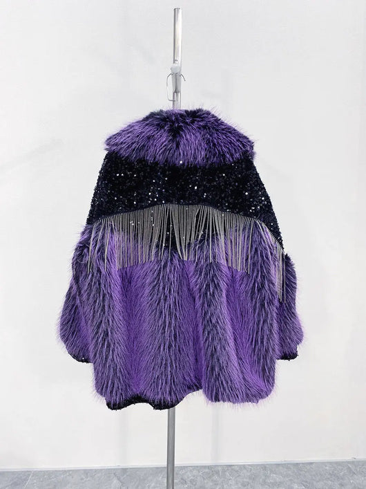 Abrigo Largo de Lana de Cordero para Mujer - Diseño Elegante y Cálido - Image 28