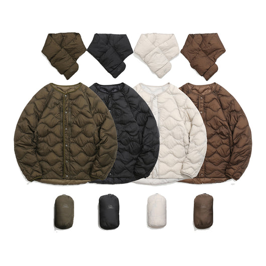 Chaqueta Acolchada Casual Onda para Parejas - Image 3