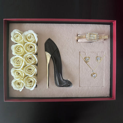Reloj Perfumado con Aretes de Moda - Image 9