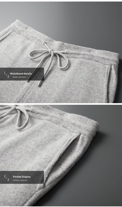 Suéter Tejido de Lana Reversible para Hombre con Cierre - Colores Sólidos - Image 21