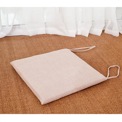 Silla de Comedor Four Seasons con Cojín Antideslizante y Correas de Lino - Image 6