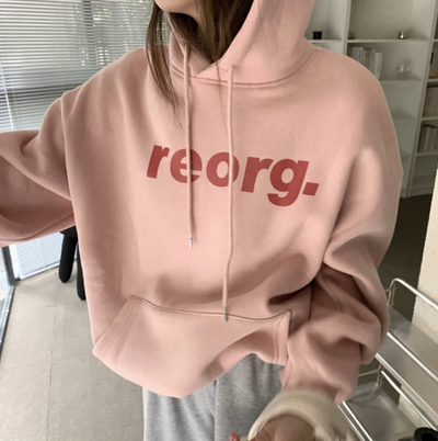 Sudadera Oversized con Capucha en Felpa Gruesa - Talla Plus - Image 24