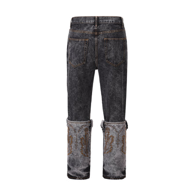 Pantalones Rectos de Diseño Exclusivo Chao Pai Jie Tou - Image 25