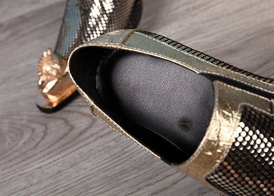 Zapatos de Cuero con Punta Afilada - Estilo Elegante y Moderno - Image 9