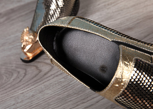 Zapatos de Cuero con Punta Afilada - Estilo Elegante y Moderno - Image 9