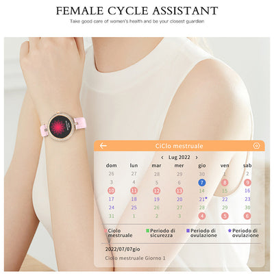 Reloj Inteligente para Mujer con Llamadas Bluetooth y Monitoreo de Salud - Image 3
