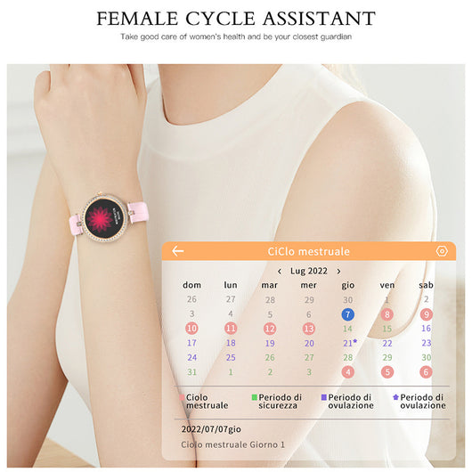 Reloj Inteligente para Mujer con Llamadas Bluetooth y Monitoreo de Salud - Image 3