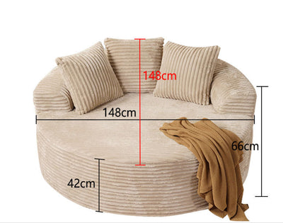 Sillón Reclinable Redondo de Diseño Moderno - Image 8