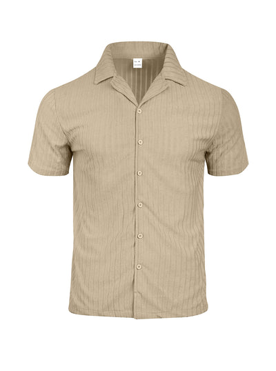 Conjunto Casual de Camisa con Botones y Shorts para Hombre - Image 20