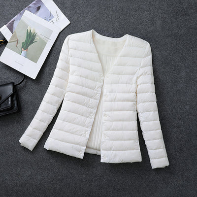 Chaqueta Térmica Ligera Cuello Redondo para Mujer - Image 33