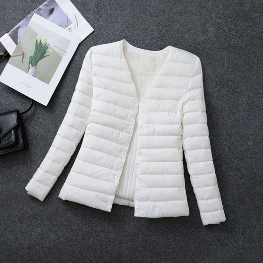 Chaqueta Térmica Ligera Cuello Redondo para Mujer - Image 33