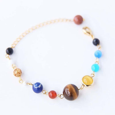 Pulsera del Sistema Solar con Piedras Naturales - Chakras y Energía Cósmica - Image 5