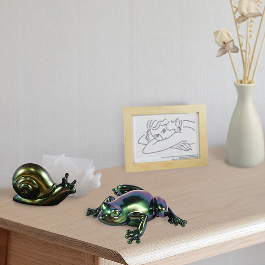 Molde de Silicona para Adornos Pascuales - Rana, Lagartija y Caracol - Image 13