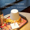 Lámpara de Mesa LED Táctil Nórdica Moderna - Aluminio Metal Diseño Hotel