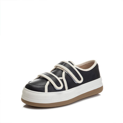 Zapatos Cómodos para Mujer con Suela Gruesa y Cierre de Velcro - Image 6