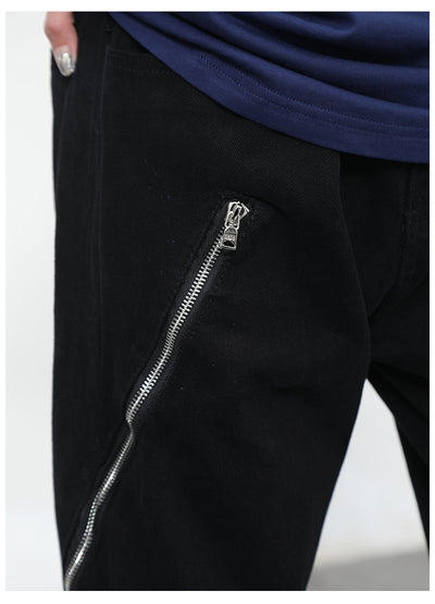 Pantalones Rectos con Cierre y Abertura Lateral Diseño Niche - Image 17