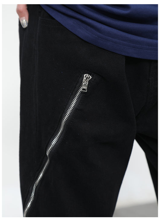 Pantalones Rectos con Cierre y Abertura Lateral Diseño Niche - Image 17