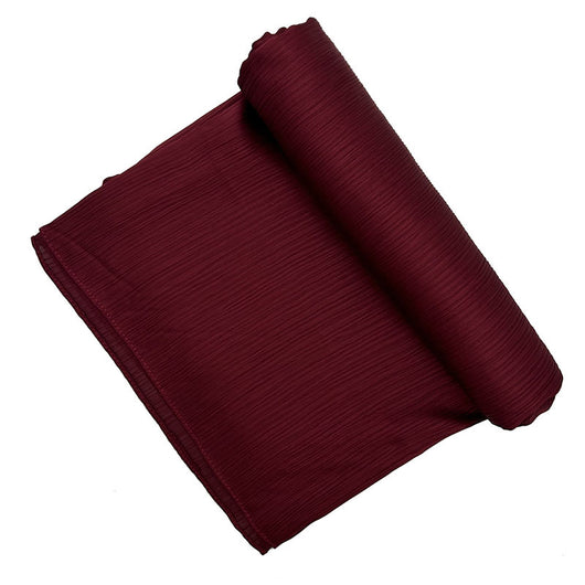 Pañoleta Satinada Plisada para Mujer - Largo Medio - Image 5