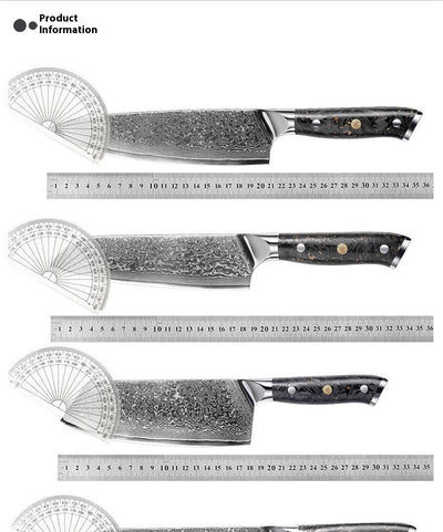 Cuchillo de Chef Profesional con Núcleo de Acero de 67 Capas - Image 14