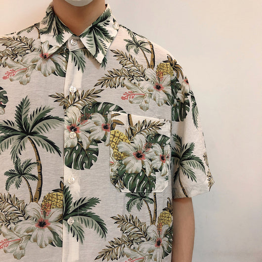Camisa Hawaiana Vintage para Hombre - Diseño Clásico de Playa - Image 3