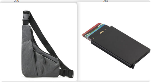 Bolsa Cruzada Triangular para Hombre - Casual y Funcional - Image 16