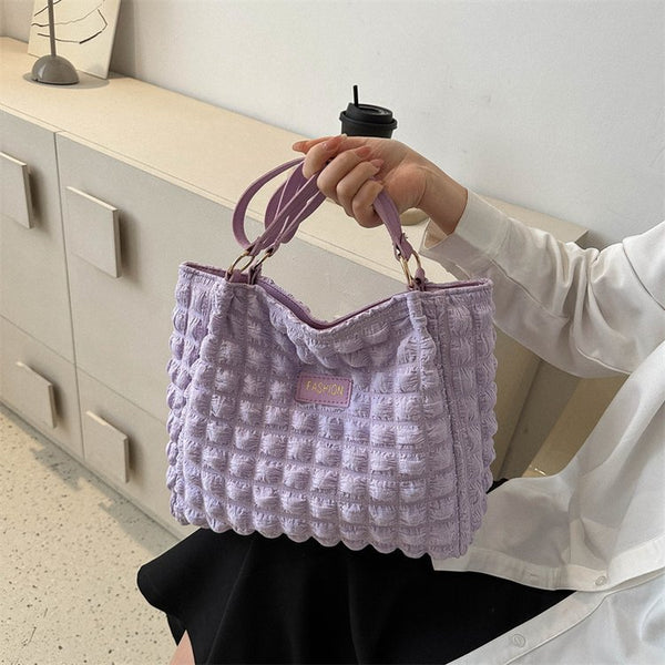 Bolso Tote Impermeable Acolchado para Mujer