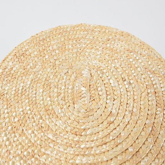 Sombrero Bucket de Paja con Ala Plana - Protección Solar Elegante - Image 17