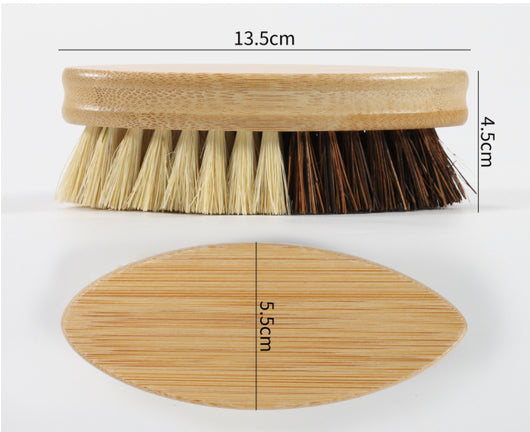 Cepillos de Bambú para Verduras Bicolor Ovalados - Image 12
