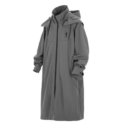 Abrigo Trench Mecánico con Doble Cierre y Capucha para Hombre - Image 5