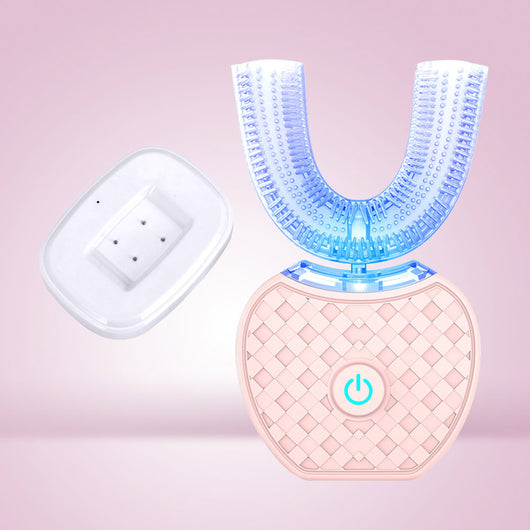 Cepillo de Dientes Eléctrico Ultrasónico en U con Tecnología Lazy - Image 17