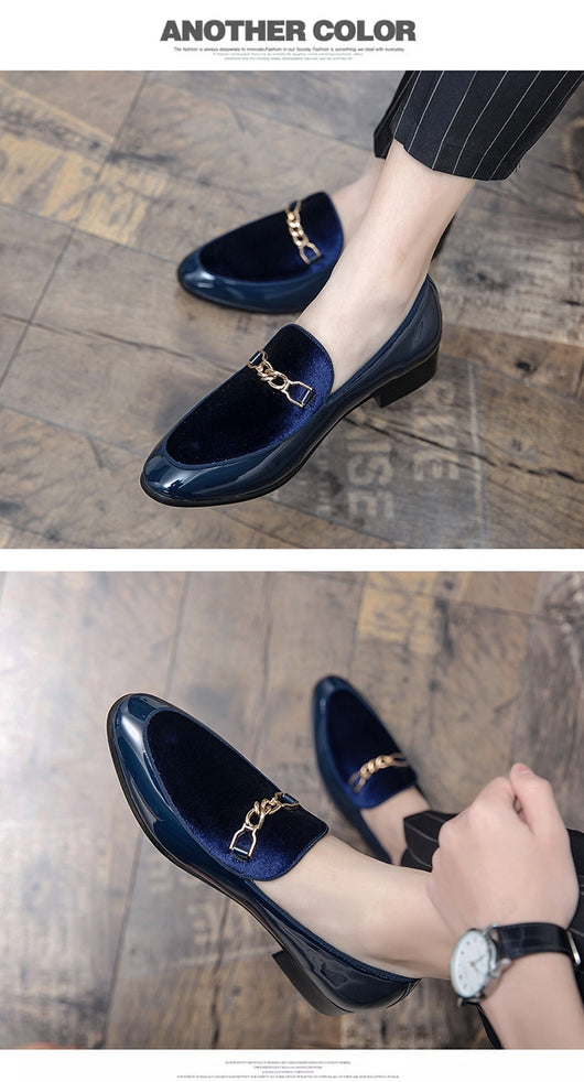 Zapatos Casuales de Cuero con Punta para Hombre - Image 39