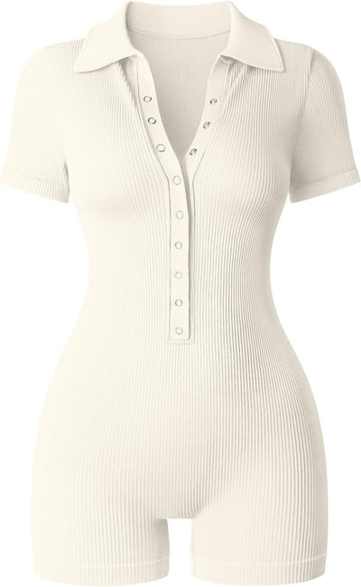 Jumpsuit Deportivo Yoga Mujer con Cuello V y Cintura Ajustable - Image 13