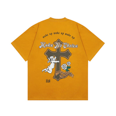 Playera de Algodón con Estampado de Cruz para Hombre - Image 19