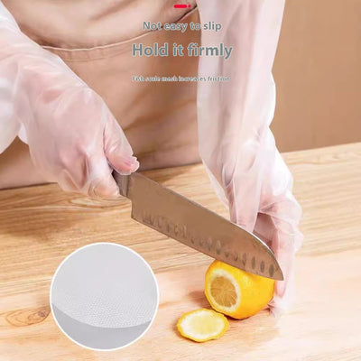 Guantes Desechables Extendidos Impermeables para Cocina y Limpieza - Image 4