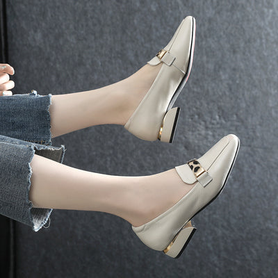 Zapatos Casuales de Cuero Genuino con Estampado Leopardo - Diseño Versátil - Image 9